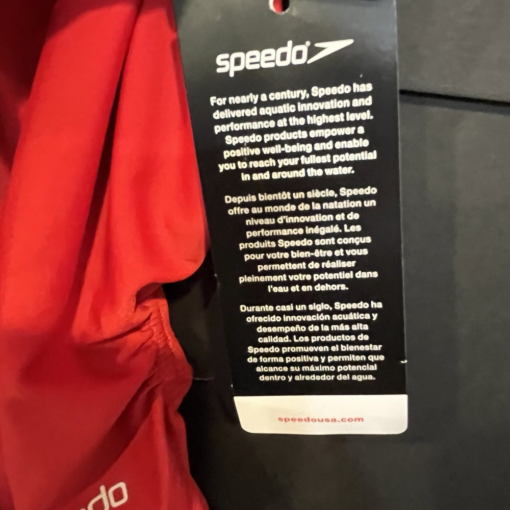 26 Speedo Women's Swimsuit One Piece Prolt Super Pro Solid Adult Speedo Red - Picture 4 of 11